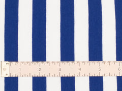 CJ1116-BL - Jersey Cotton Blue/White 11/16 x 11/16