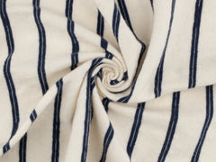 CLJ24-NV - Vintage  Jersey Space Dye Navy Stripe
