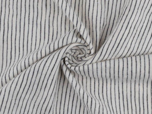 PCJ27 - Cotton  Poly Slub Jersey Stripe