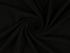 VXI18 - Brushed Black Viscose Interlock