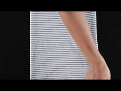 CXJ26 - Cotton Jersey Stripe Natural/Black